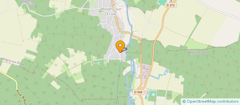 localisation de l'entreprise MADAME ALINE DROUGLAZET à MOIGNY-SUR-ECOLE