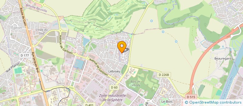 localisation de l'entreprise MADAME ALINE DUMONT à HEROUVILLE-SAINT-CLAIR