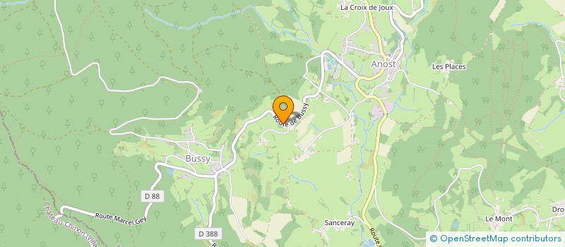 localisation de l'entreprise MADAME ALINE DUMONT  ANOST