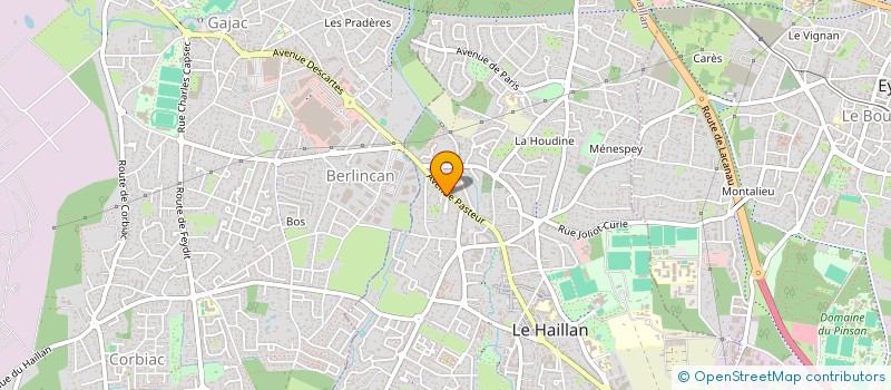 localisation de l'entreprise MADAME ALINE DUMONT  VIRAZEIL