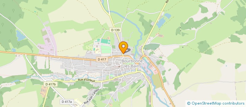 localisation de l'entreprise MADAME ALINE DUPOYET à BOURBONNE-LES-BAINS