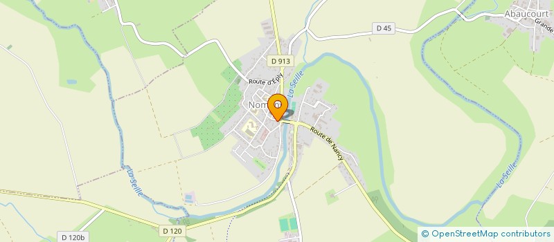 localisation de l'entreprise MADAME ALINE EISENZAEMMER  NOMENY