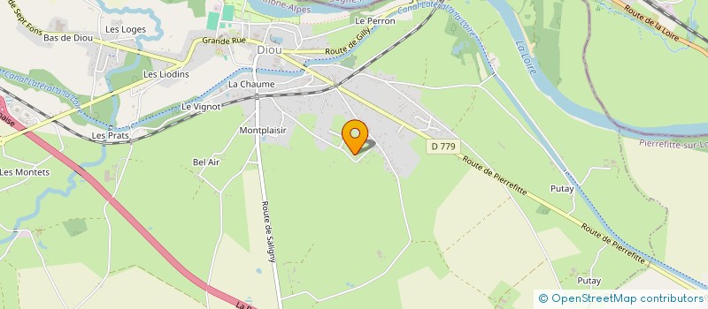 localisation de l'entreprise MADAME ALINE FAULCONNIER  DOMPIERRE-SUR-BESBRE