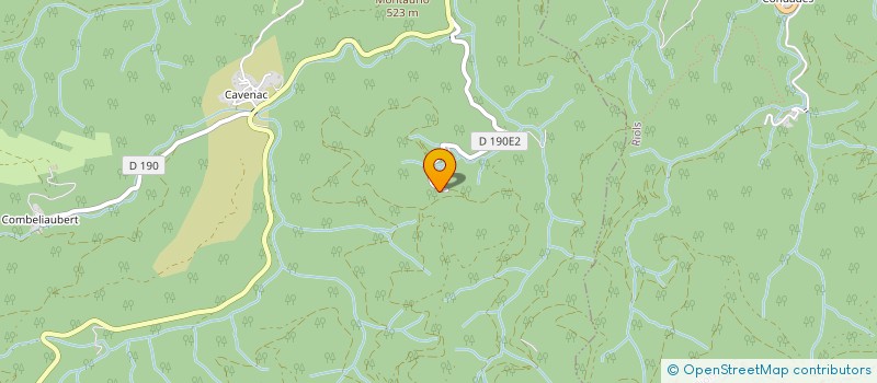 localisation de l'entreprise MADAME ALINE FAURE  SAINT-PONS-DE-THOMIERES