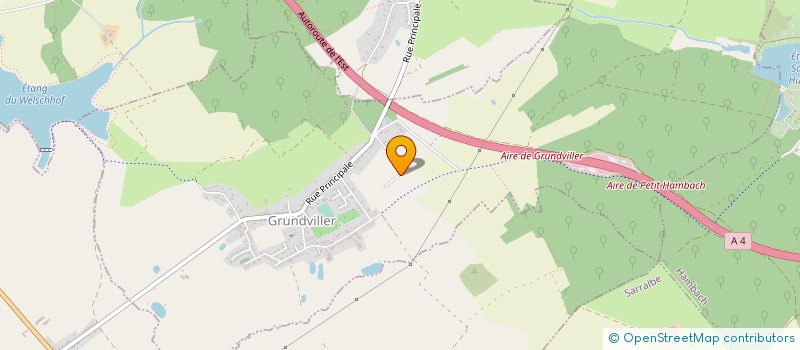 localisation de l'entreprise MADAME ALINE FELD  SAINT-JEAN-ROHRBACH