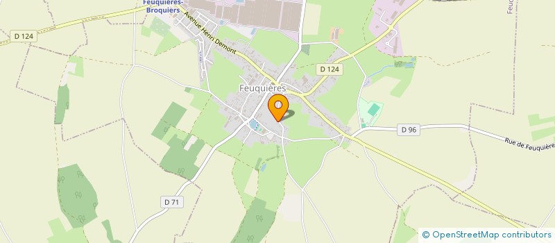 localisation de l'entreprise MADAME ALINE FESQUET à FEUQUIERES