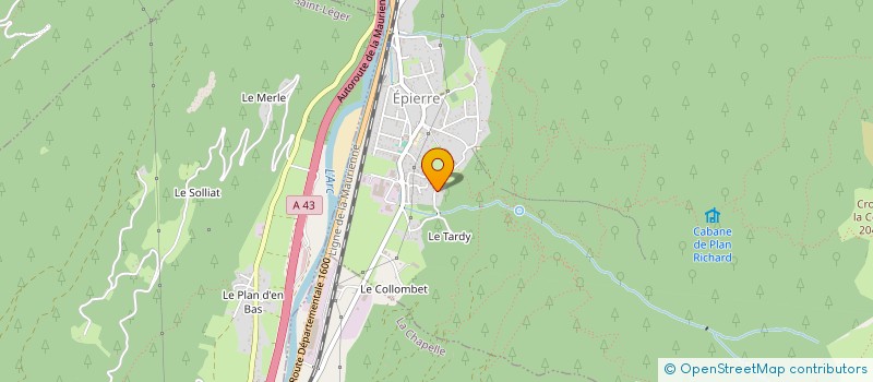 localisation de l'entreprise MADAME ALINE FONTAINE  EPIERRE