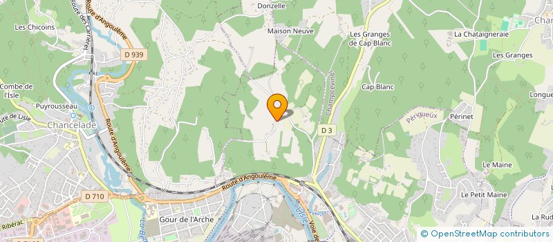 localisation de l'entreprise MADAME ALINE FOUBERT  PERIGUEUX