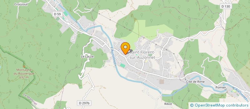 localisation de l'entreprise MADAME ALINE FRAISSINES  SAINT-FLORENT-SUR-AUZONNET