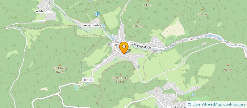 localisation de l'entreprise MADAME ALINE FRITSCH  HOHENGFT