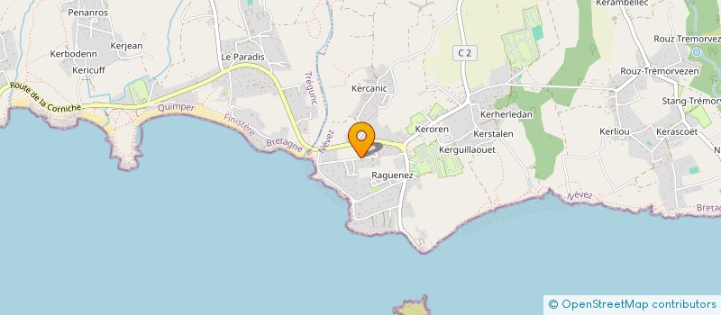 localisation de l'entreprise MADAME ALINE GARO  NEVEZ