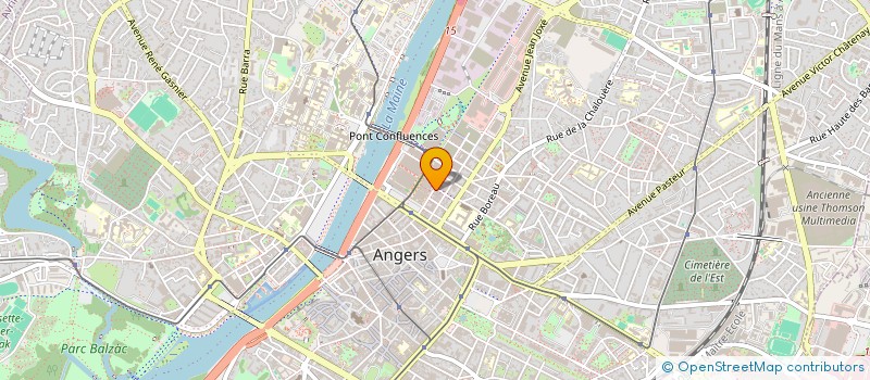 localisation de l'entreprise MADAME ALINE GAUTIER à ANGERS