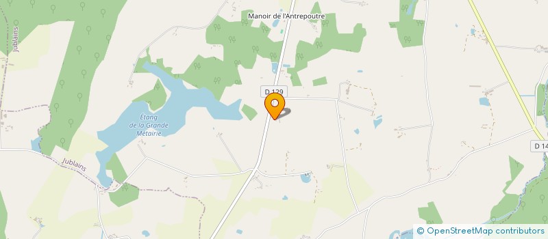 localisation de l'entreprise MADAME ALINE GERNAIS  SOULGE-SUR-OUETTE