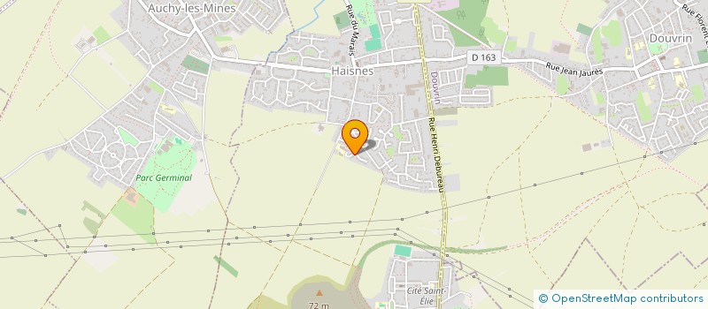 localisation de l'entreprise MADAME ALINE GHESQUIERE  HAISNES