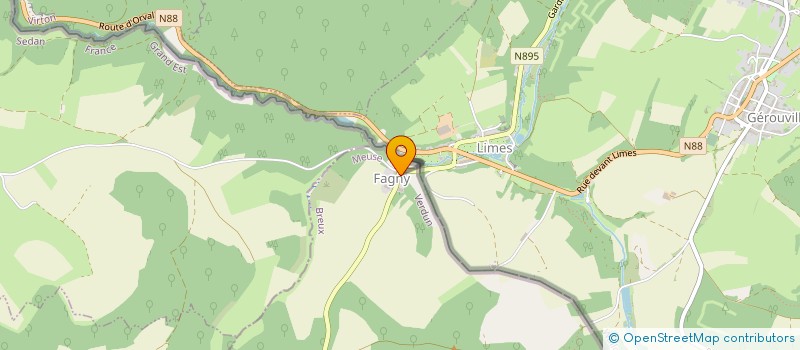 localisation de l'entreprise MADAME ALINE GHYSEL à BREUX