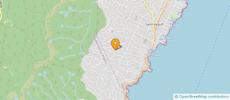 localisation de l'entreprise MADAME ALINE GILBERT à FREJUS