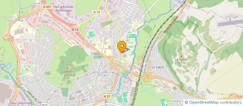 localisation de l'entreprise MADAME ALINE GOISET  DAMPVALLEY-LES-COLOMBE