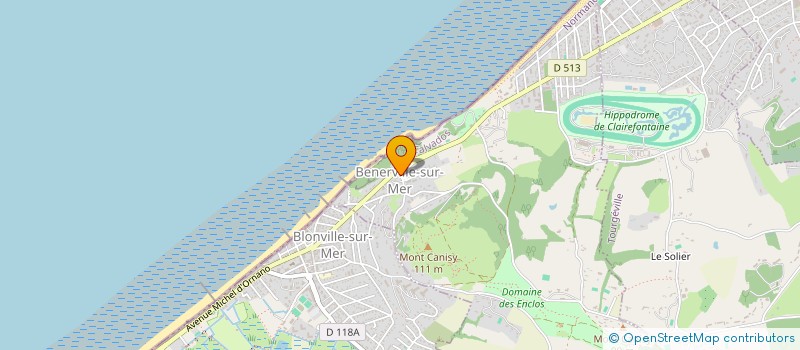 localisation de l'entreprise MADAME ALINE GOSSELIN  SAINT-ANDRE-D'HEBERTOT