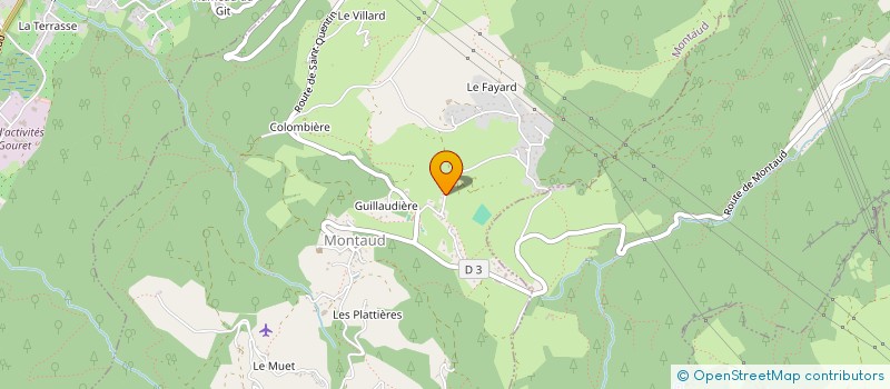 localisation de l'entreprise MADAME ALINE GOUY-PAILLER  MONTAUD