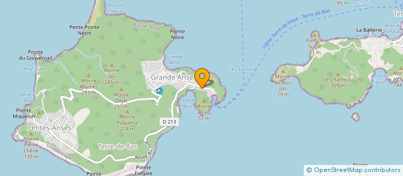 localisation de l'entreprise MADAME ALINE GRAVINAY à TERRE DE BAS