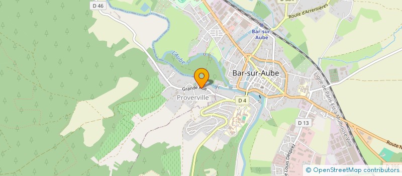 localisation de l'entreprise MADAME ALINE GRIGNARD  COLOMBE LA FOSSE