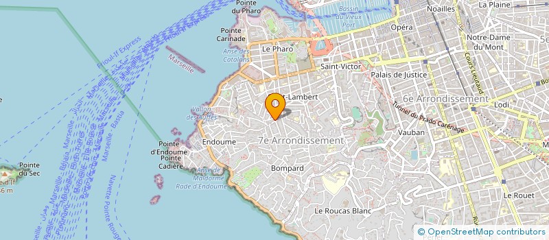 localisation de l'entreprise MADAME ALINE GUEYDON à MARSEILLE