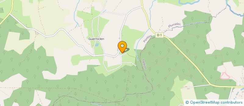 localisation de l'entreprise MADAME ALINE GUILLAUME  MONTEUX