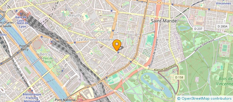 localisation de l'entreprise MADAME ALINE GUIMARAES BEMFICA  PARIS