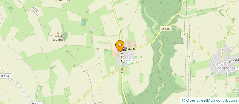 localisation de l'entreprise MADAME ALINE HENRYON  LAIX