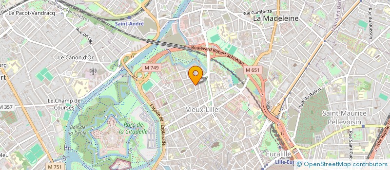 localisation de l'entreprise MADAME ALINE HOTTOIS à LILLE