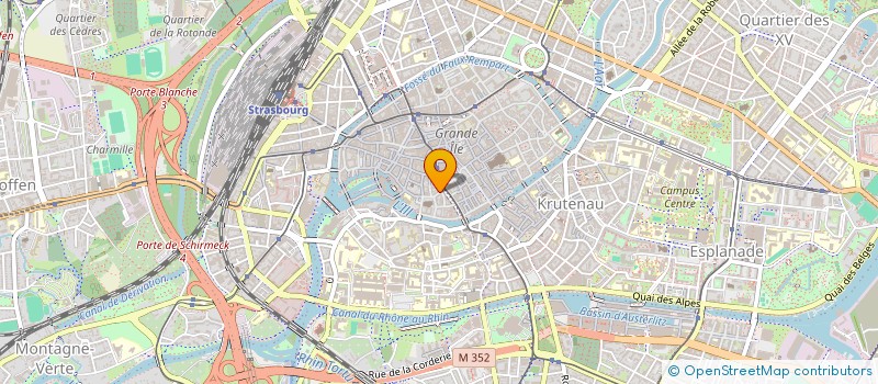 localisation de l'entreprise MADAME ALINE HUBER à STRASBOURG