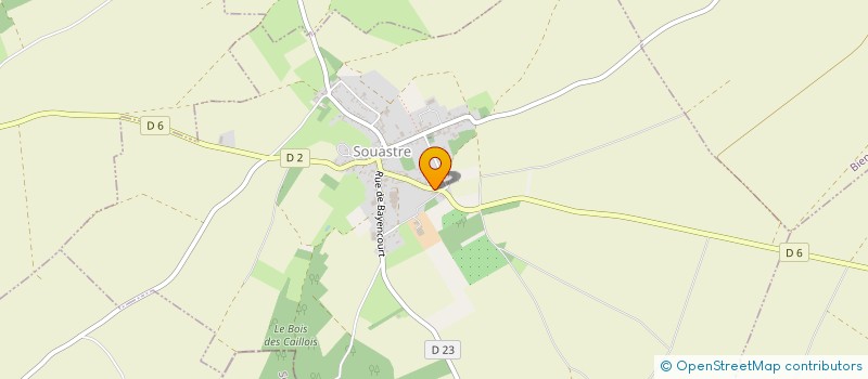 localisation de l'entreprise MADAME ALINE JADIN  HEBUTERNE