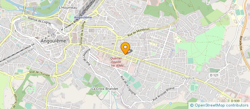 localisation de l'entreprise MADAME ALINE JANNOT à ANGOULEME