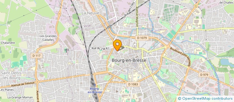 localisation de l'entreprise MADAME ALINE JANODET à BOURG-EN-BRESSE