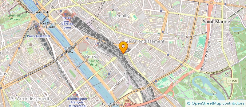 localisation de l'entreprise MADAME ALINE JULIA LOUISE DESCHAMPS  PARIS