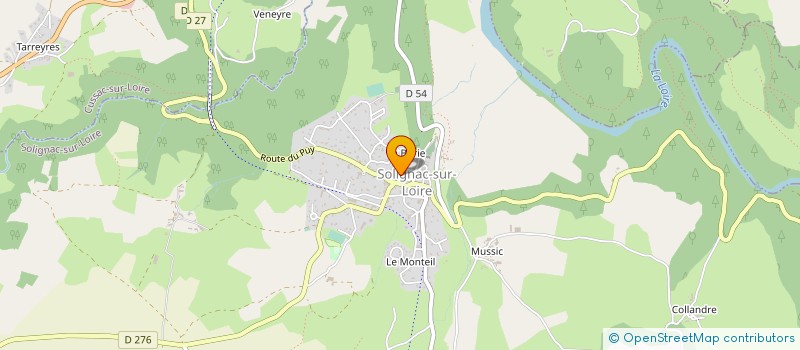 localisation de l'entreprise MADAME ALINE JULIEN à CUSSAC-SUR-LOIRE