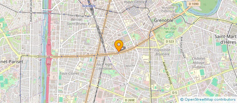 localisation de l'entreprise MADAME ALINE KEITA-VIOLINO à GRENOBLE