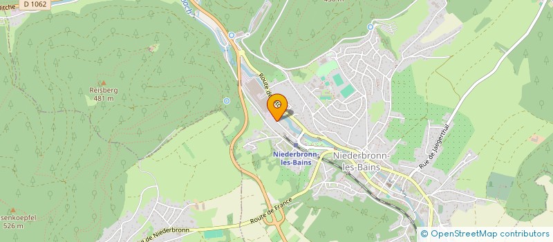 localisation de l'entreprise MADAME ALINE KESSLER  NIEDERBRONN-LES-BAINS