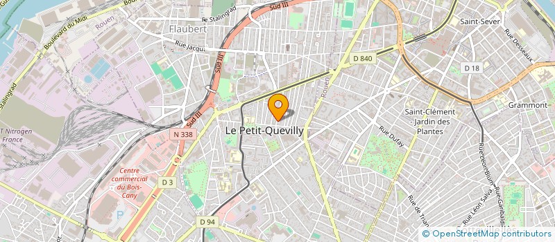 localisation de l'entreprise MADAME ALINE KPOKPO OLA à LE PETIT-QUEVILLY