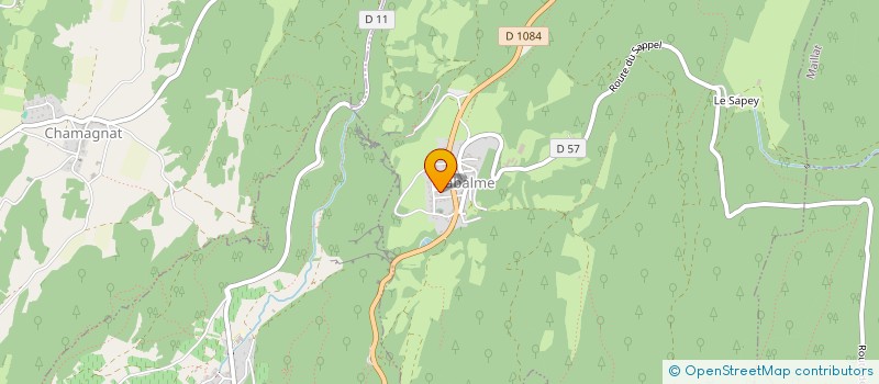 localisation de l'entreprise MADAME ALINE KUNTZ  LABALME