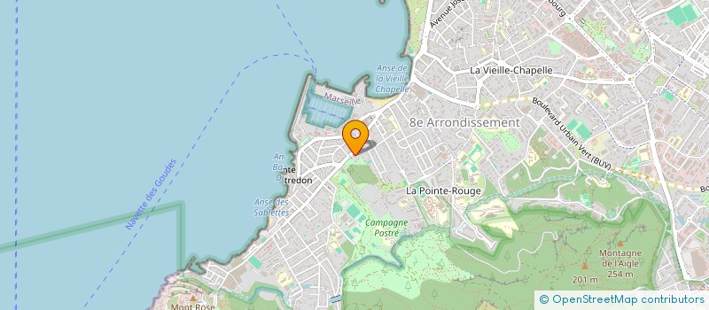 localisation de l'entreprise MADAME ALINE LABAN à MARSEILLE