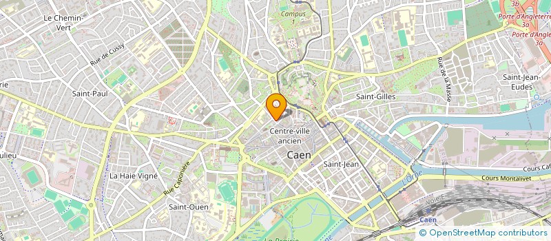 localisation de l'entreprise MADAME ALINE LAIGNEL à CAEN