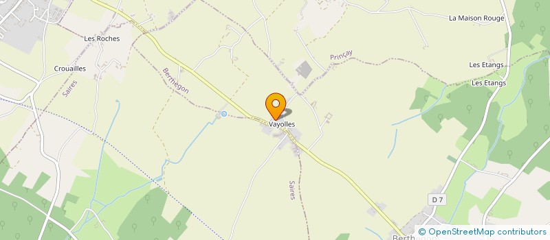 localisation de l'entreprise MADAME ALINE LAMBERT  SAIRES