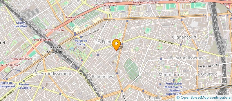 localisation de l'entreprise MADAME ALINE LAMY MARTINEZ  PARIS