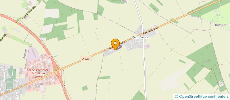 localisation de l'entreprise MADAME ALINE LANDO  CAMON