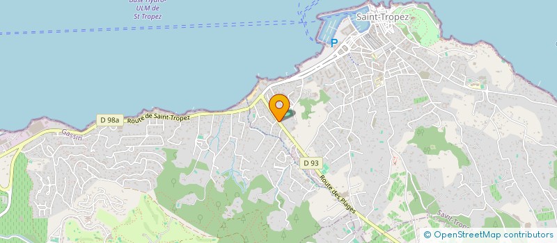 localisation de l'entreprise MADAME ALINE LANGENIEUX  SAINT-TROPEZ