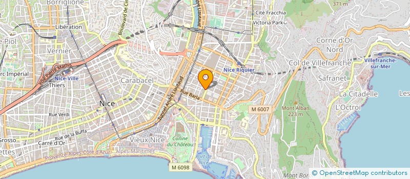 localisation de l'entreprise MADAME ALINE LAPI à NICE