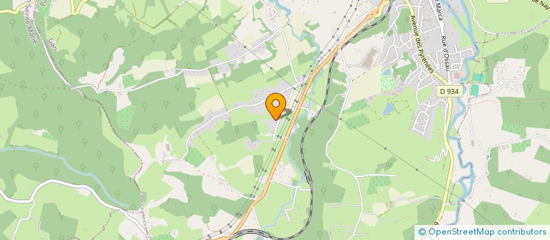 localisation de l'entreprise MADAME ALINE LASCOSTES  GAN