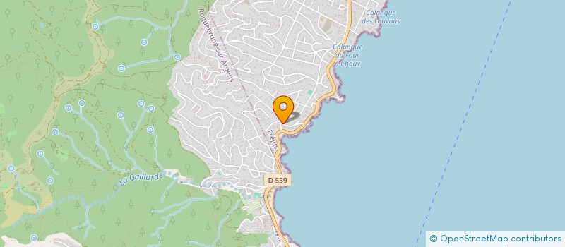 localisation de l'entreprise MADAME ALINE LAURENT à FREJUS