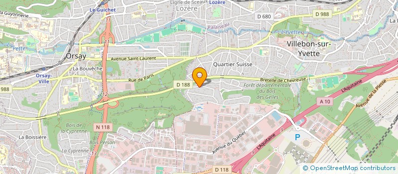 localisation de l'entreprise MADAME ALINE LE GAL  VILLEBON-SUR-YVETTE